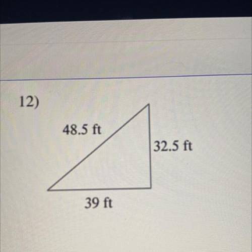 Are these right triangles ?
Answer please ASAP