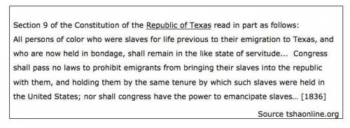 PLEASE ANSWER FAST!!

Which statement describes a reason why the U.S. wanted to delay Texas annexa
