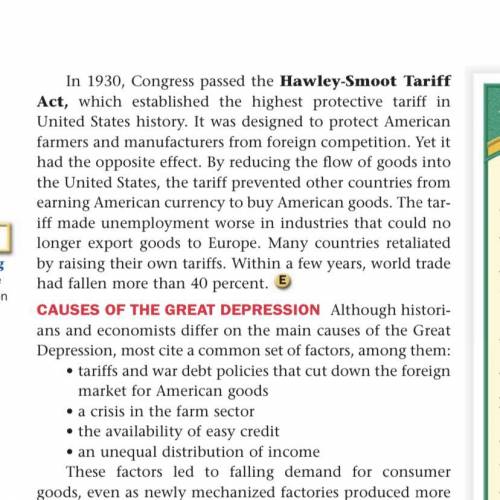 Tariffs can help or hurt the economy explain the Hawley-Smoot Act with this in mind. In own words