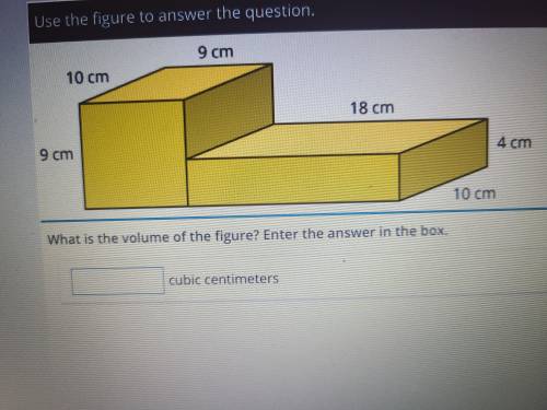 PLEAS HELP QUICK What is the volume of the figure?