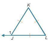 Plz help me.

Triangle JKL is equilateral. All three interior angles have equal measures.
What is