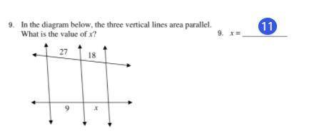 Please help what is the value of x