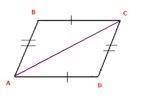 CONGRUENT TRIANGLES 4 - geometry

**17 has no image**
16) In this figure, which triangle completes