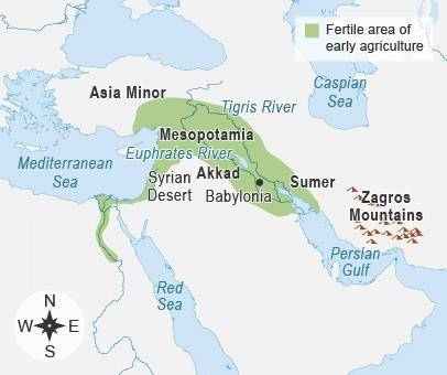 Brainliest if you help meThe map shows the Fertile Crescent. Which river helped establis