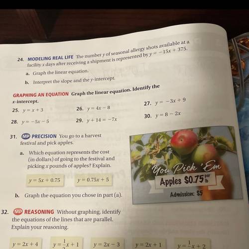 Please help with number 31 problem a and explain 
:p
