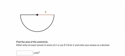 Maths question, will mark Brainliest! Find the area of a circle with a radius of 4.