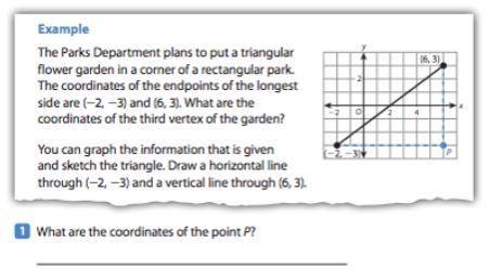 What are the coordinates of the point P?