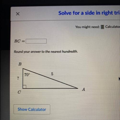 Please help I need help with this right triangle problem