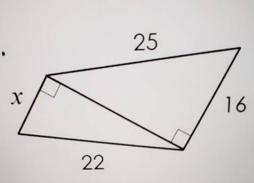 Similar right triangles​