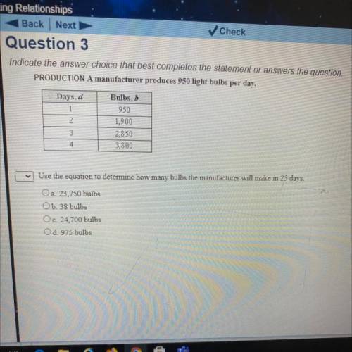 Indicate the answer choice that best completes the statement or answers the question.

PRODUCTION