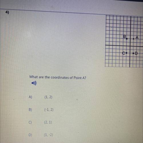 What are the Coordinates of Point A? Help asap