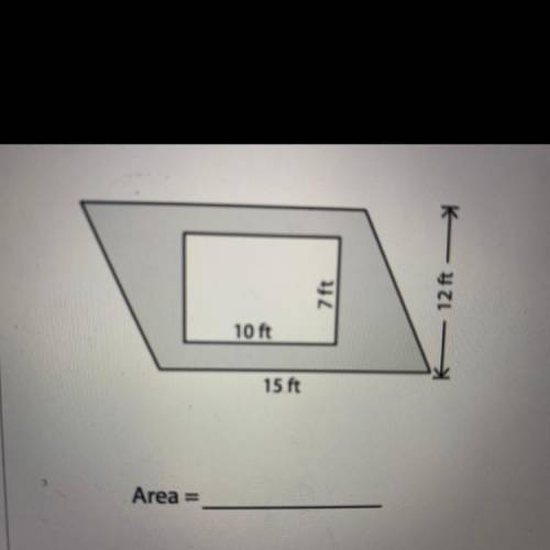 Help. Please find the area for this shape. Greatly appreciated if you do!
