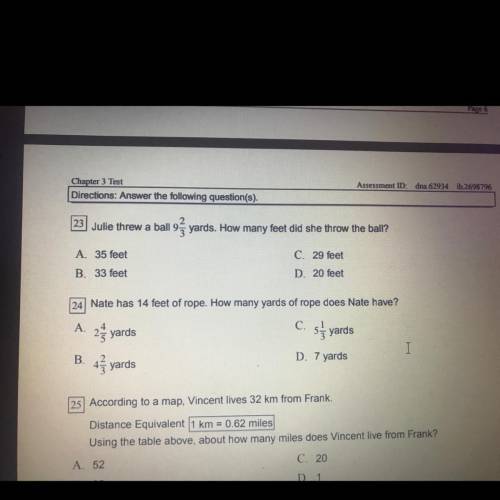 Can yall help me on question 23?!