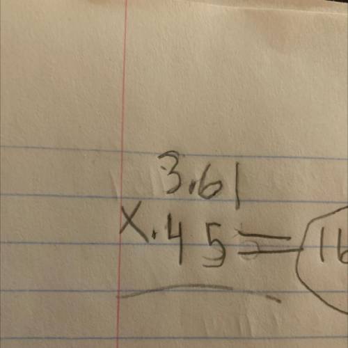 What is three and 61×4 and five