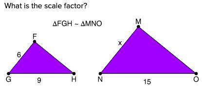 What is the scale factor?

Explaining how to solve this type of problem would also be appreciated!