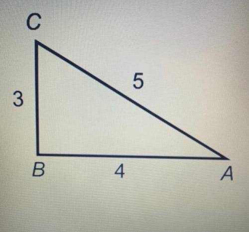 What is the tangent of angle C?
