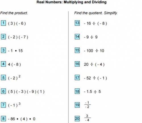Q. Solve these easy multiplication and division sums for me plz