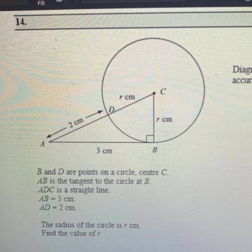 LOTS OF POINTS WILL GIVE BRAINLIEST

B and D are points on a circle, centre C.
AB is the tangent t