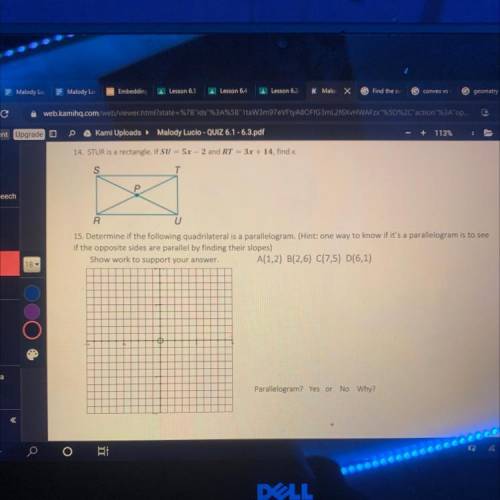 6.1-6.3 geometry quiz please help