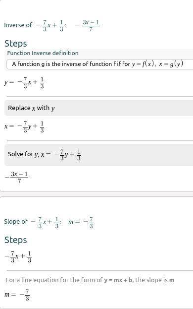 Solve the system of equations below.
3x +8= 2
7x + 3y = 1