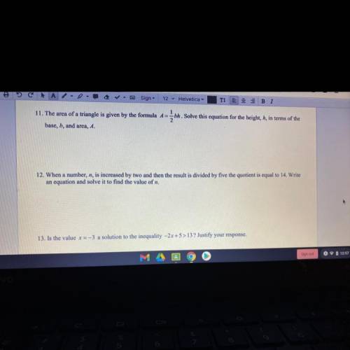 Please help with 11,12,13