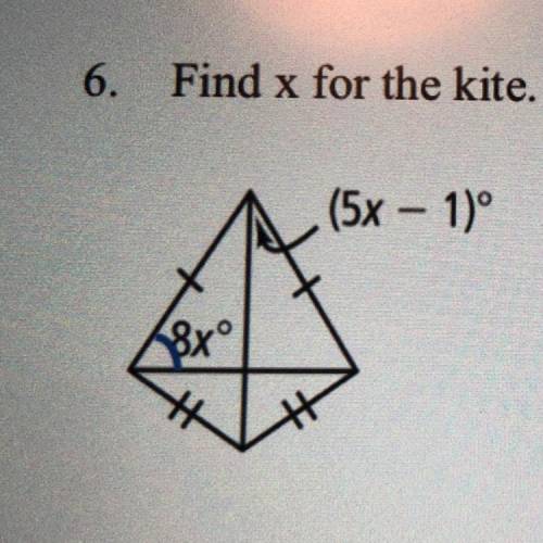 The answer is x = 7
Problem is I don’t how to get there
