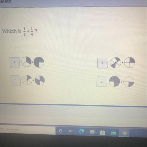 Which is 1/3 + 1/4?
Plz help