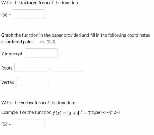 Lesson 13: Graphs of Quadratics Practice
Help Please! Would appreciate explanation please