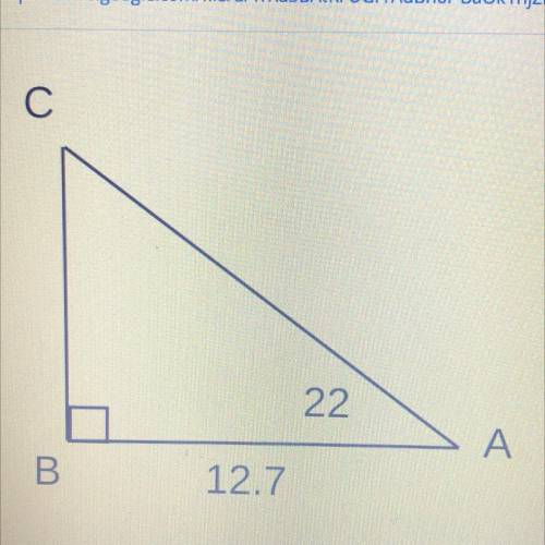 1. What is the measure of angle C? 2. What is the length of side CB? 3. What is the length of side