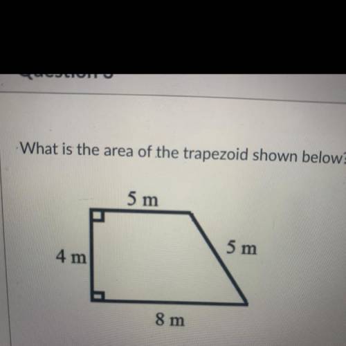 Please find the area of this trapezoid please! I need this ASAP!