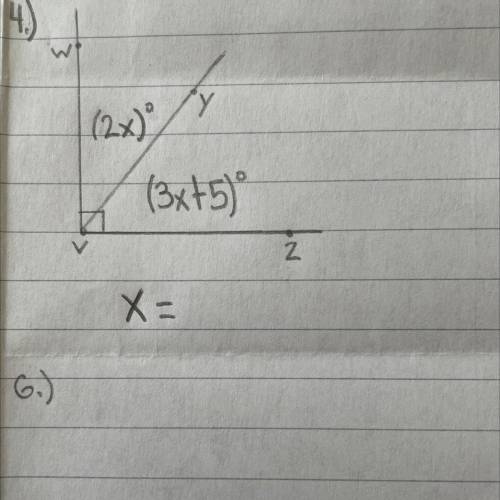 Please help me I need to find the value of x picture is included