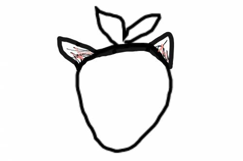 I drew a strawberry 
ooooooooooooo