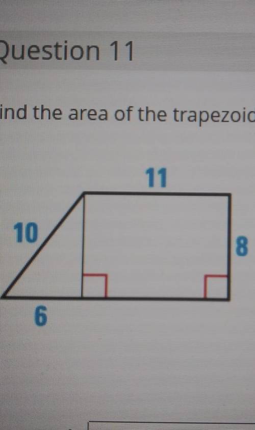 Find the area of the trapezoid please help ​