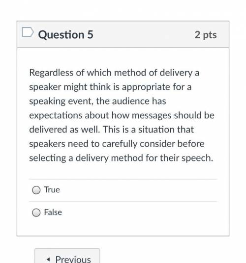 Regardless of which method of delivery a speaker might think is appropriate for a speaking event, t