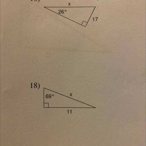 I need help with number 16, and 18.