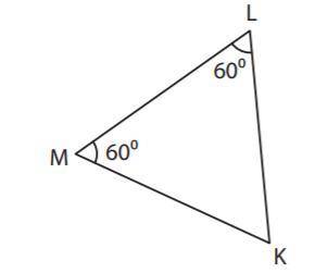 What is the measure of angle k?
