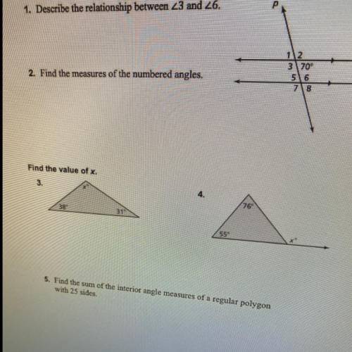 Could someone answer all 5 questions please