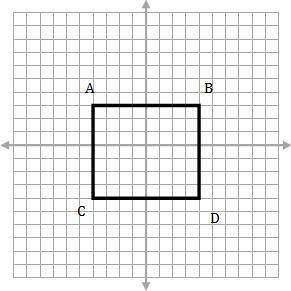 Suppose that rectangle ABCD is dilated to A'B'C'D' by a scale factor of 1/3 with a center dilation