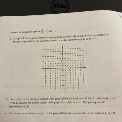 Need to know this for a worksheet? (a), (b), and (c)