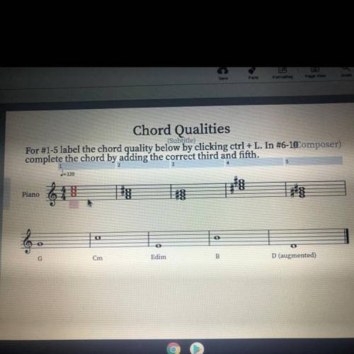 Chord Qualities
Any ideas would be appreciated