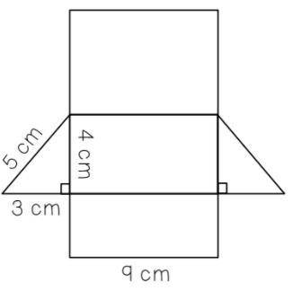 Find the total surface area of the triangular prism.