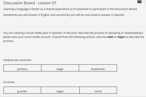 I need help with Spanish please- i don't know what to do TwT