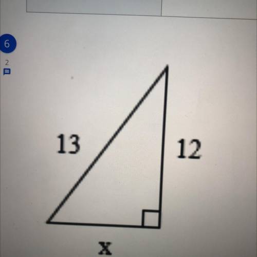 Find the unknown side length