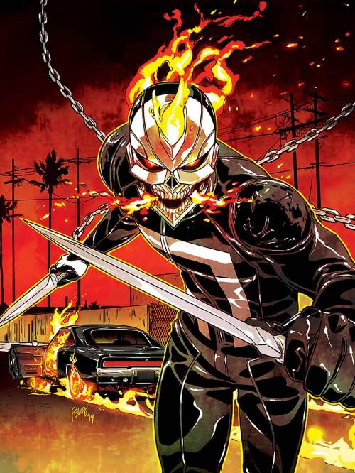 THEY SAY THE DEVIL IS IN EVERONE GHOST RIDER