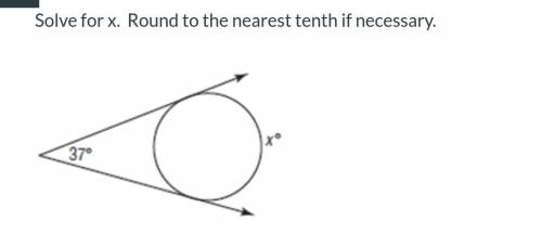 Find angle measure for this circle!!
Please include an explanation