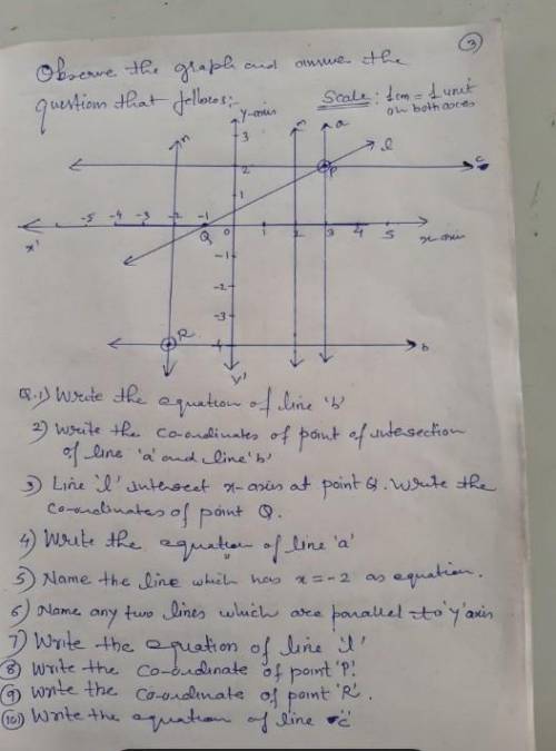 Observe the graph and answer the following questions

wrong answers will be reported and right ans