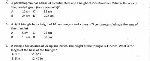 Help! (math and area!) i'll give brainliest.