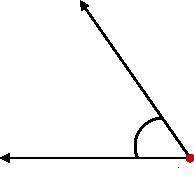 What is the measure of the angle? A 125, B135, C 55, or D 45.