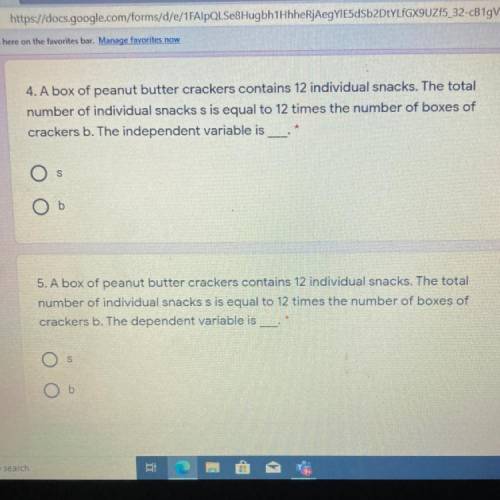 Please I need help! My math grade depends on this test