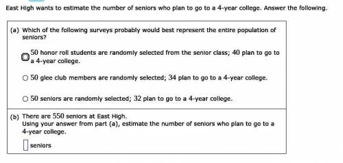 Please follow the directions. Please answer both questions.